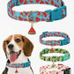 Fruit Pattern Dog Collar with Metal Pendant – Stylish & Comfortable PawsMagics