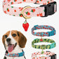 Fruit Pattern Dog Collar with Metal Pendant – Stylish & Comfortable PawsMagics