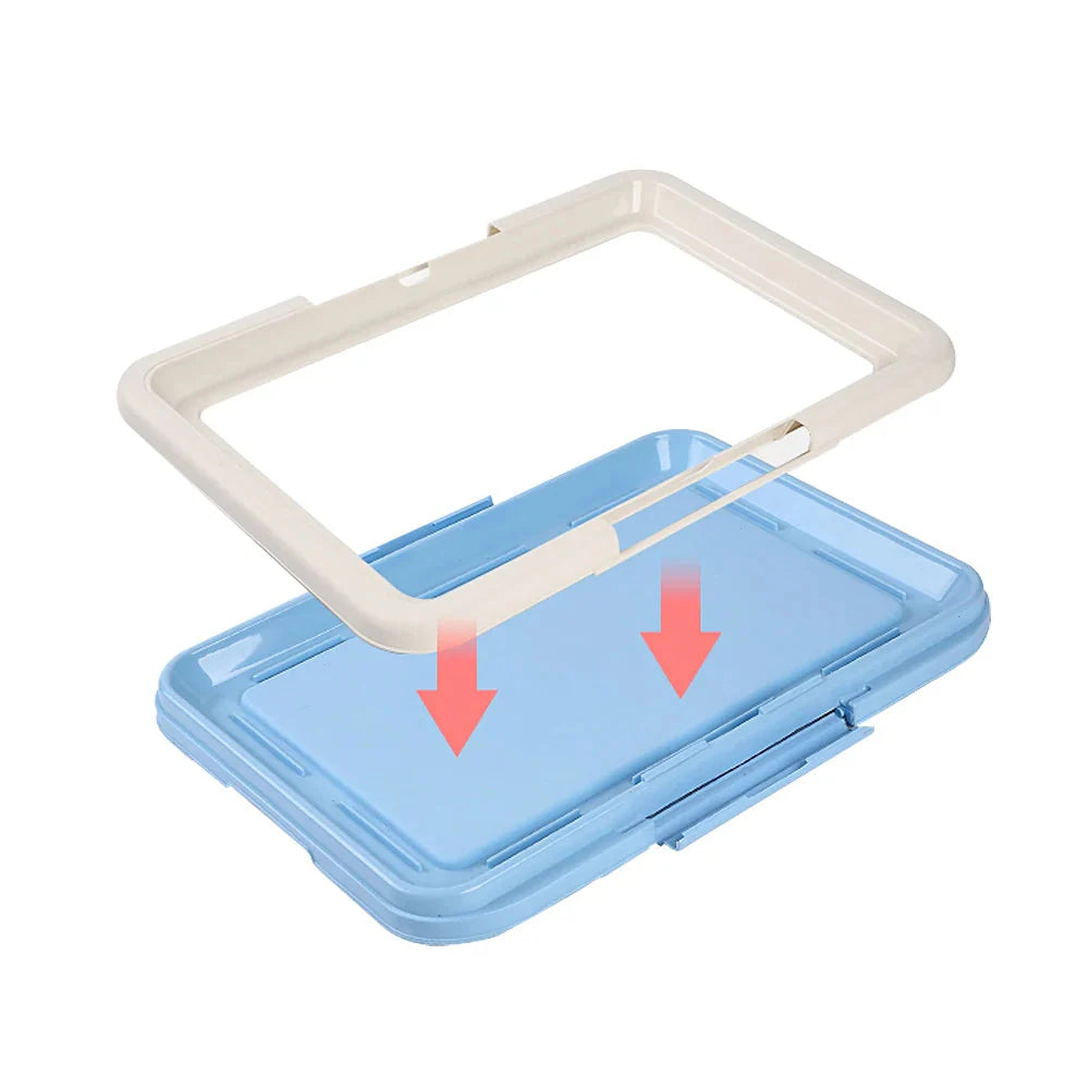 Portable Dog Training Toilet Indoor Dogs Potty Pet Toilet for Small Dogs Cats Cat Litter Box Puppy Pad Holder Tray Pet Supplies Pawsn