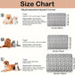 Soft Fluffy Pet Blanket - High-Quality Warm Cartoon Pattern Mat for Cats & Dogs