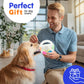 New football tennis ball shaped pet dog toys, durable teething relief to accompany outdoor training squeak toys PawsnHeart