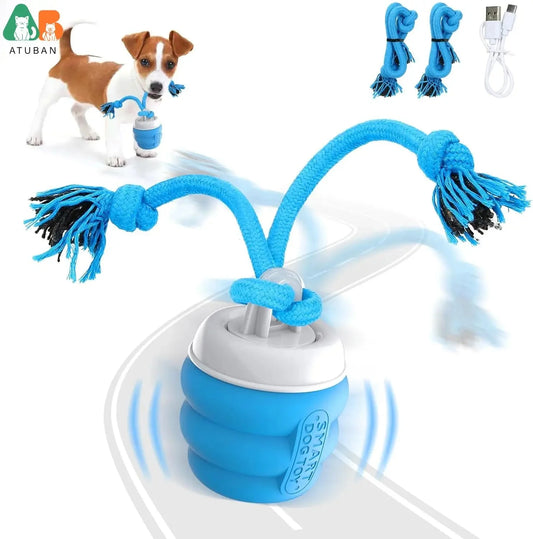 ATUBAN Interactive Dog Toys Ball - Fun Moving Dog Toys to Keep Them Busy , Rechargeable Smart Automatic Dog Ball for Boredom PawsMagics